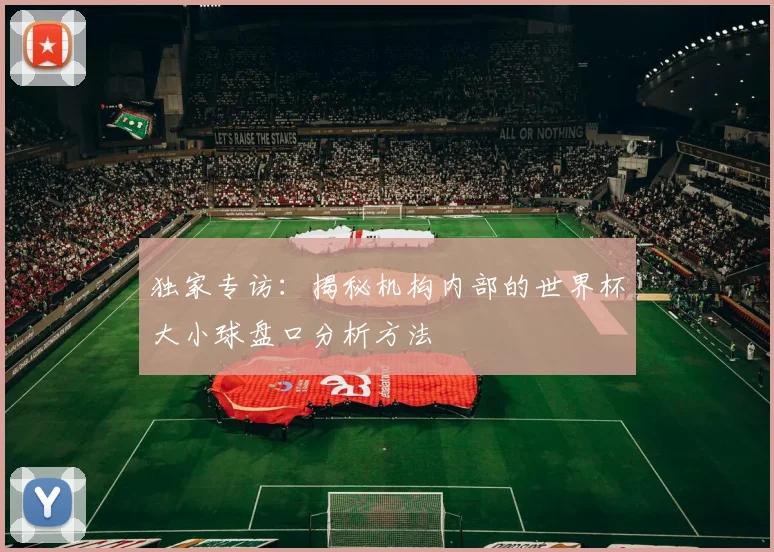 独家专访：揭秘机构内部的世界杯大小球盘口分析方法